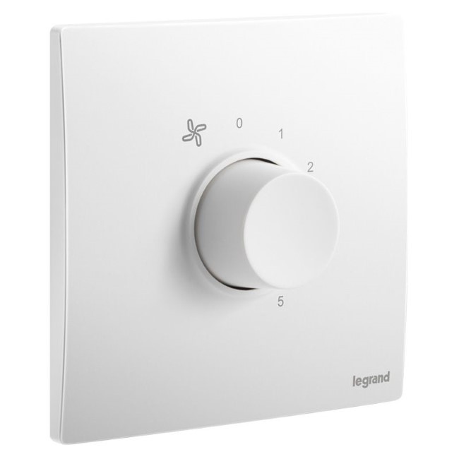 Dimmer quạt xoay 5 cấp độ 100W Mallia Senses | 281082MW 1 Dimmer quạt xoay 5 cấp độ 100W Mallia Senses | 281082MW