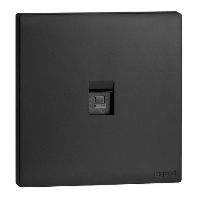 Ổ cắm điện thoại RJ11 Obria MEC42017WH 2 Ổ cắm điện thoại RJ11 Obria MEC42017BL