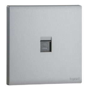Ổ cắm điện thoại RJ11 Obria MEC42017WH 6 Ổ cắm điện thoại RJ11 Obria MEC42017SL