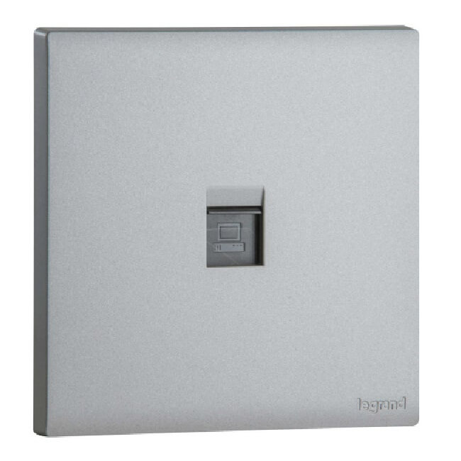 Ổ cắm điện thoại RJ11 Obria MEC42017WH 3 Ổ cắm điện thoại RJ11 Obria MEC42017SL
