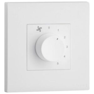 Công tắc điều chỉnh tốc độ quạt 5 cấp 100W Obria MEC66014WH