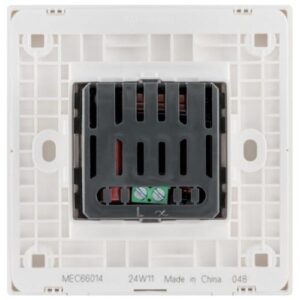 Mặt sau công tắc điều chỉnh tốc độ quạt 5 cấp 100W Obria MEC66014WH