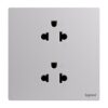Ổ cắm đôi ba chấu EU - US 16A Galion Up GA31088MW