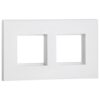 Mặt che Arteor 2 gang 2 module Obria MEC17061WH