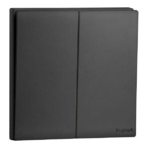 Công tắc đôi 1 chiều 16A Obria MEC21005BL