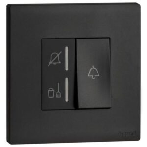 Bộ báo phòng DND/MUR + chuông cửa Obria MEC27072BL