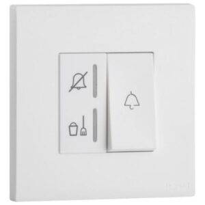 Bộ báo phòng DND/MUR + chuông cửa Obria MEC27072WH