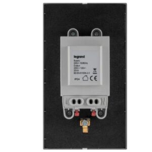 Cấu tạo Ổ cắm dao cạo râu 2 gang Obria MEC36074WH